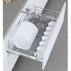 GIÁ BÁT ĐĨA ĐA NĂNG NAN OVAL ÂM TỦ - GẮN CÁNH EUROGOLD EPO7380VX