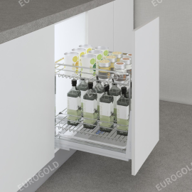 Giá gia vị nan vuông inox 304 ERV4440VX–Eurogold