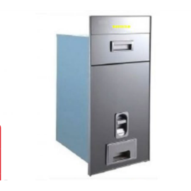 Thùng gạo gương nút nhấn màu bạc GB250S 