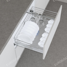 Giá xoong nồi, bát đĩa inox 304 nan tròn EGT7180VX – Eurogold