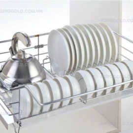 Giá bát đĩa xoong nồi Eurogold inox201 EG6270