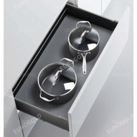 Giá xoong nồi nhôm cao cấp màu ghi đậm EMG6560– Eurogold