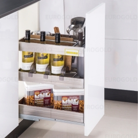 Giá dao thớt chai lọ inox hộp EUB5535– Eurogold