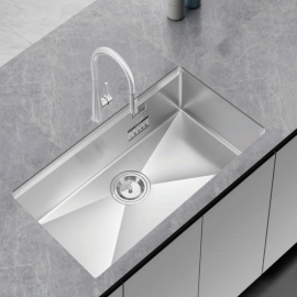 Chậu rửa bát chống xước 1 hố âm inox 304 EUC18045GB