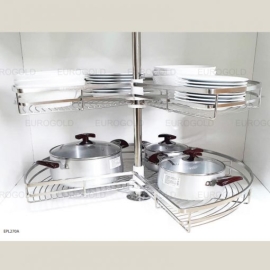 Mâm xoay inox 304 nan mở 3/4 – 270º EXT27080- Eurogold