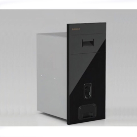 Thùng gạo mặt gương màu đen GB309B – Eurogold