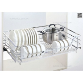 Gía xoong nồi chén đĩa đa năng Eurogold  inox 304 EP90
