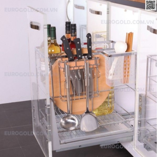 Giá gia vị dao thớt inox 304 cao cấp Eurogold EP20