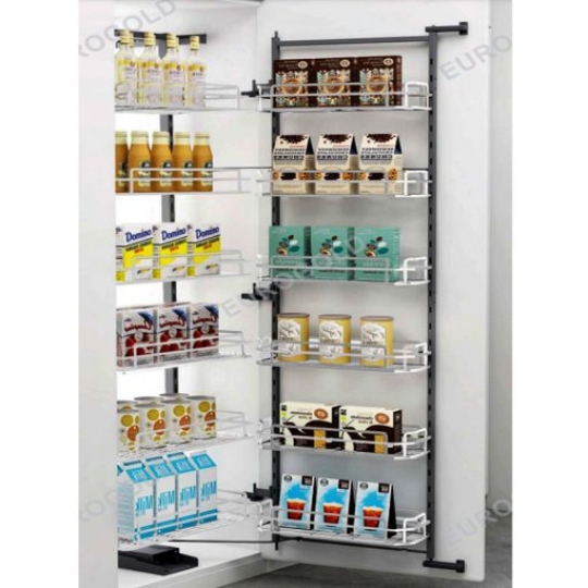 Tủ đồ khô inox 304 nan dẹt 4 tầng EKD12460– Eurogold