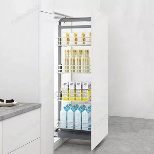 Tủ kho inox nan 4 tầng cánh rút EKR11440 – Eurogold