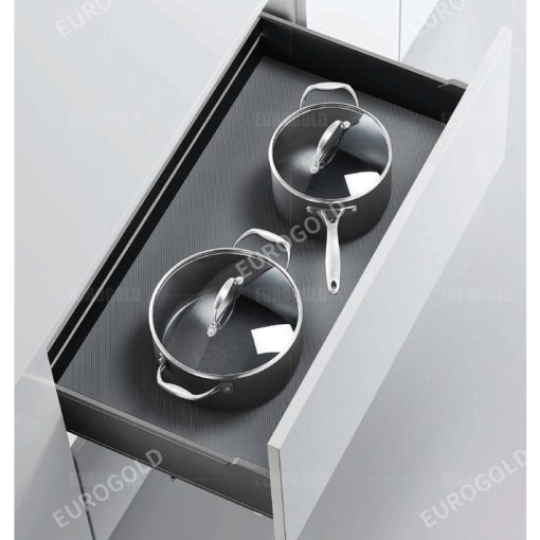 Giá xoong nồi nhôm cao cấp màu ghi đậm EMG6590 – Eurogold