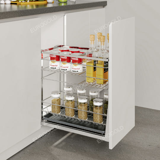 Giá gia vị khung rổ inox 304 EPD4620VX– Eurogold