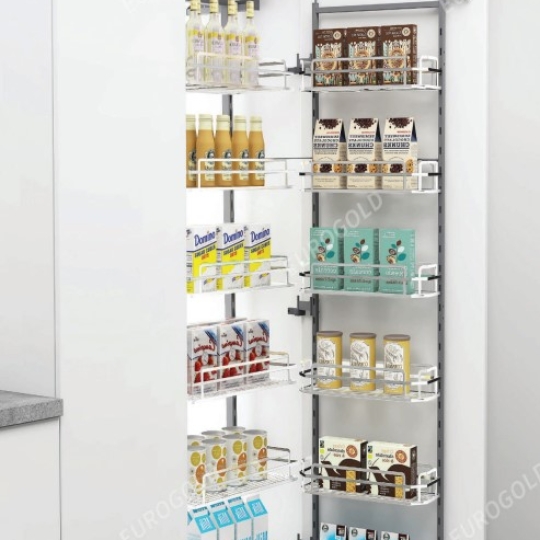 TỦ KHO NAN DẸT 6 TẦNG CÁNH MỞ EUROGOLD EPL80660