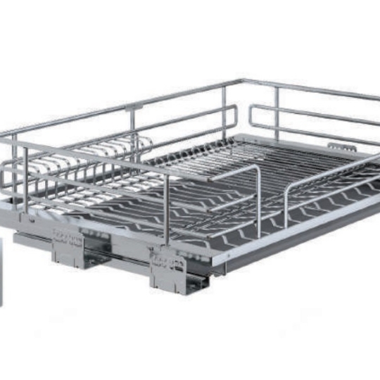 GIÁ BÁT ĐĨA ĐA NĂNG NAN OVAL ÂM TỦ - GẮN CÁNH EUROGOLD EPV6090F
