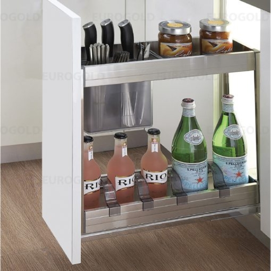 Giá dao thớt chai lọ inox hộp EUB5520 – Eurogold