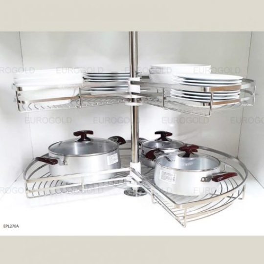 MÂM XOAY INOX NAN DẸT EUROGOLD  EXL27080