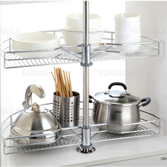 Mâm xoay inox 304 nan mở 1/2 – 180º EXT18070– Eurogold